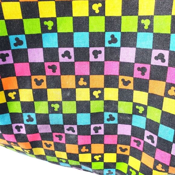 Disneyland Parks Mickey Mouse Rainbow Colorful Adjustable Backpack - Picture 2 of 8